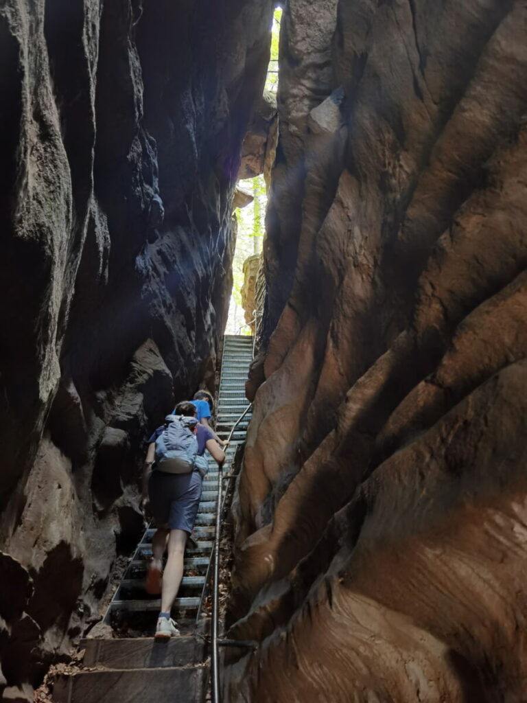 Felsenlabyrinth Luxemburg entdecken - uns hat es sehr gefallen