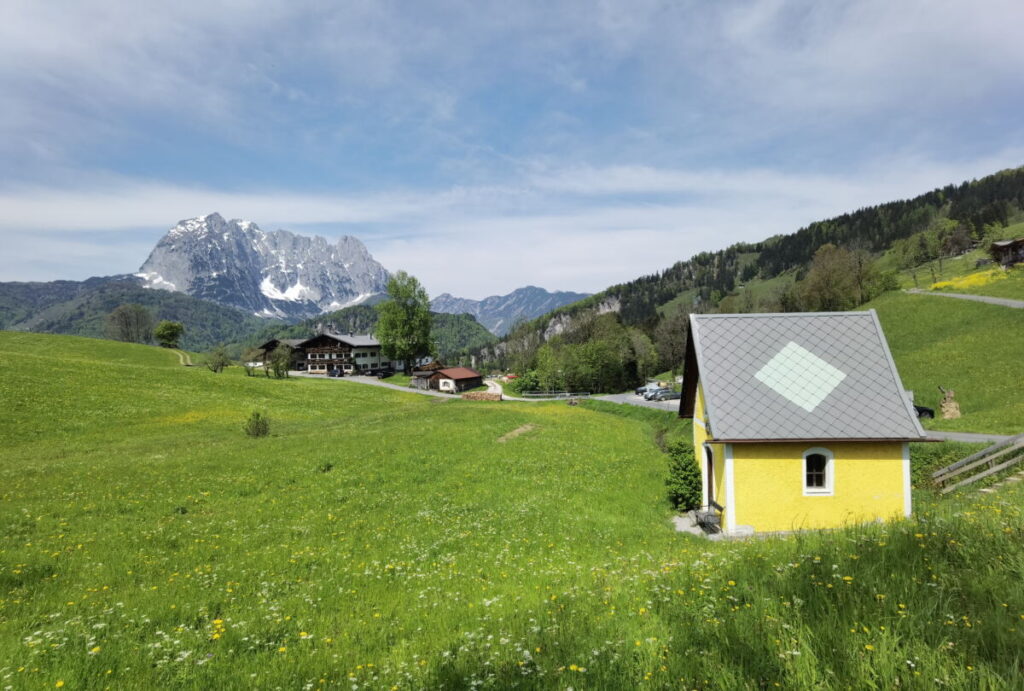 Die Kapelle von Faulem am Ausgangspunkt