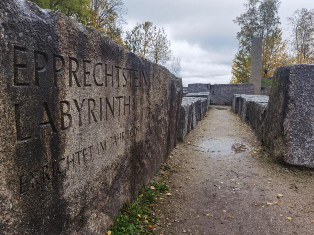 Epprechtstein Labyrinth - das Granitlabyrinth im Fichtelgebirge