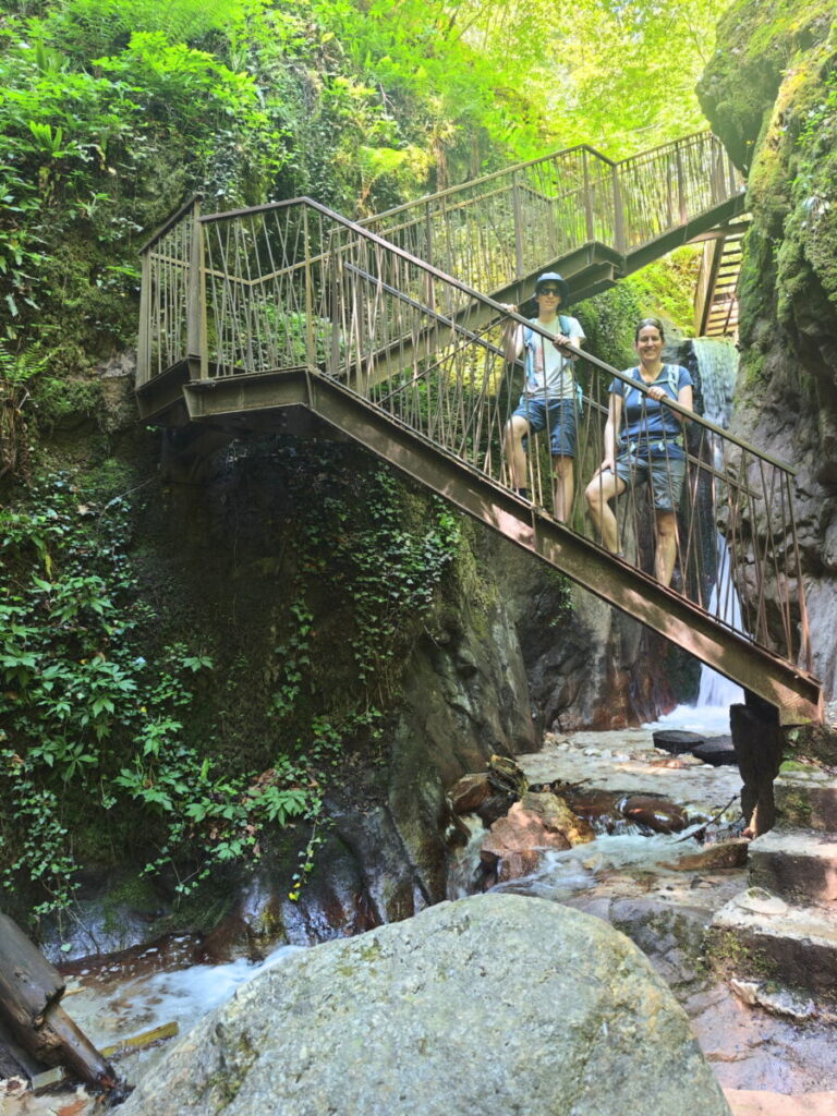 Die Rastenbachklamm am Kalterer See